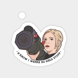 Buffy Summers Girly Stuff Sticker